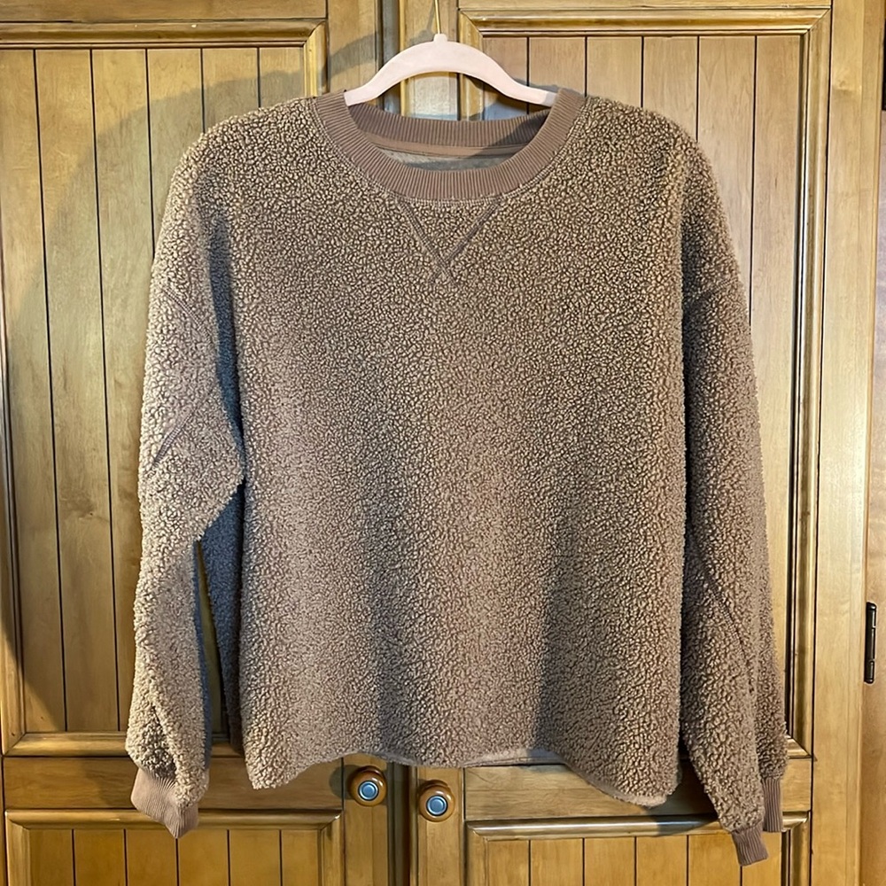 American Eagle Sherpa Sweatshirt
